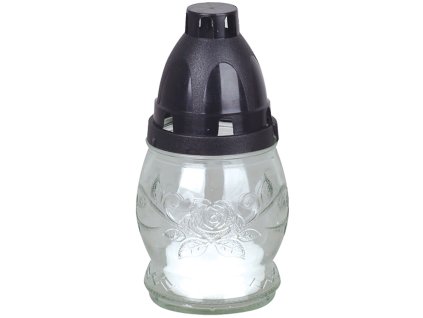 Kahanec Grave, číre sklo, 6-8 h, 25 g, 13 cm, na hrob  + praktický pomocník k objednávke