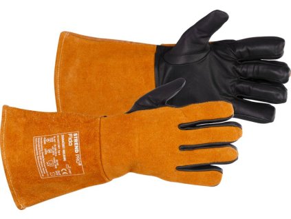 Rukavice Strend Pro Industrial Fido, celokožené, zváračské, veľkosť 9/L  + praktický pomocník k objednávke