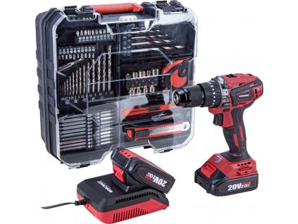 Skrutkovač Worcraft CHD-S20LiBAT ShareSYS 20V, Li-ion, bezuhlíkový, 2x akumulátor 2.0Ah, nabíjačka, set s príslušenstvom 73ks, v kufríku  + praktický pomocník k objednávke