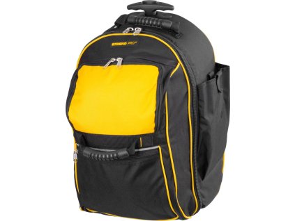 Batoh Strend Pro, textilný, kufor, s kolieskami, s teleskopickou rukoväťou, na náradie, max. 20 kg, 36x25x54 cm  + praktický pomocník k objednávke