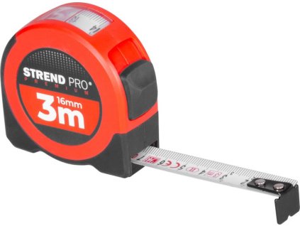 Meter Strend Pro Premium RW3016W, 3 m, 16 mm, zvinovací, s okienkom  + praktický pomocník k objednávke