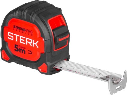 Meter Strend Pro Premium Sterk RZ5027, 5 m, 27 mm, zvinovací, extra široký  + praktický pomocník k objednávke