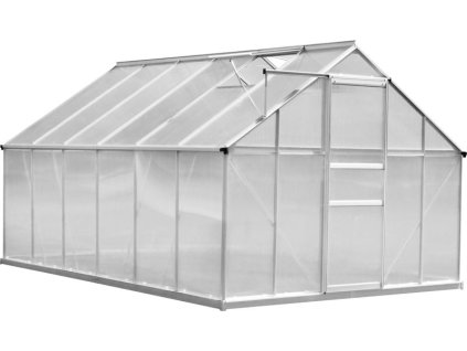 Skleník Strend Pro Greenhouse, Alu, polykarbonát PC 6 mm, 250x370x195 cm  + praktický pomocník k objednávke
