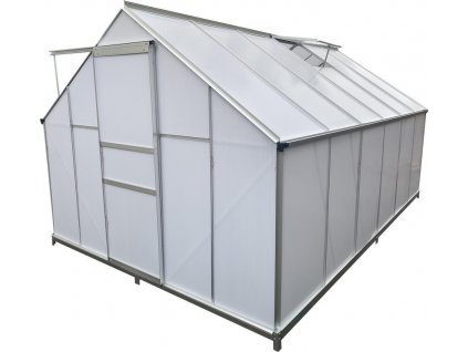Skleník Strend Pro Greenhouse, Alu, polykarbonát PC 6 mm, 250x370x195 cm  + praktický pomocník k objednávke