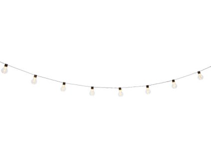 Reťaz Strend Pro Garden, žiarovka, solárna, 10x LED, 2,7+3 m  + praktický pomocník k objednávke
