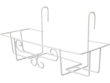 Držiak Strend Pro, vešiak, kovový, na kvetináč, na zábradlie, 65 cm  + praktický pomocník k objednávke