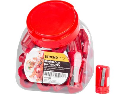 Strúhadlo Strend Pro, na ceruzky, s brúsnym kamienkom, v dóze, Sellbox 40 ks  + praktický pomocník k objednávke