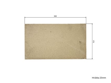 Šamot 30 x 17,5 x 2,5  + praktický pomocník k objednávke