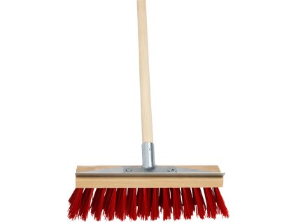 Metla Geco U300.3, 300mm, cestárska s násadou, s kovovou škrabkou  + praktický pomocník k objednávke