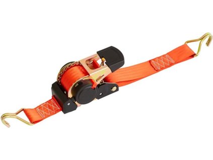 Popruh upínací Strend Pro, samonavíjací pás s račňou, 50 mm, L-4,5 m, max. 1500 kg  + praktický pomocník k objednávke