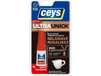 Lepidlo Ceys Ultraunick, sekundové, tekuté, 6 g  + praktický pomocník k objednávke