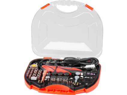 Brúska Strend Pro, mini, priama, vŕtanie a brúsenie, 135 W, s príslušenstvom, 210ks  + praktický pomocník k objednávke