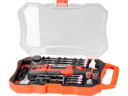 Brúska Strend Pro, mini, priama, vŕtanie a brúsenie, 8 V, 1500 mAh, s príslušenstvom  + praktický pomocník k objednávke