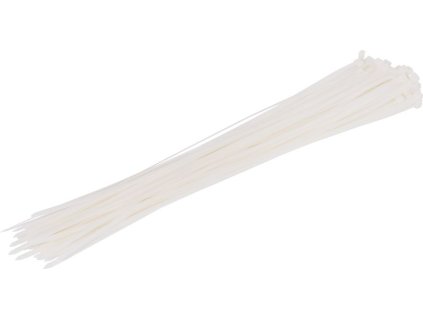 Páska sťahovacia Strend Pro XXL CT66BW, extra STRONG, 1200x9 mm, 50 ks, biela, nylon, viazacia  + praktický pomocník k objednávke