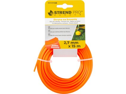 Silon na kosenie Golden Economy 2,7 mm, L-15 m, HEX  + praktický pomocník k objednávke