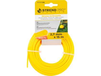Silon na kosenie Grazer Pro 2,7 mm, L-15 m, okrúhly  + praktický pomocník k objednávke