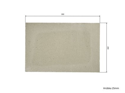 Šamot 30 x 20 x 2,5  + praktický pomocník k objednávke