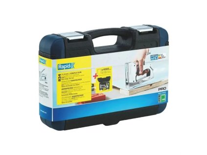 Sponkovačka RAPID R34, kufor, spony typu 140, 6-14 mm  + praktický pomocník k objednávke