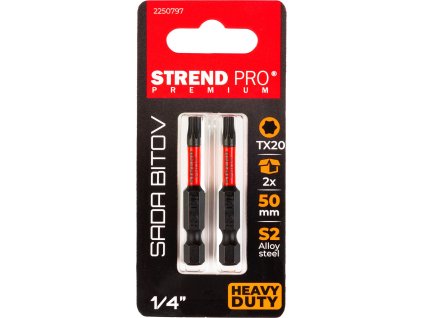 Bit Strend Pro Premium Torx, T 20, bal. 2 ks  + praktický pomocník k objednávke