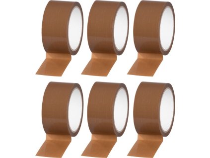 Páska Strend Pro, 48 mm, L-50 m, 45 µm OPP, baliaca, lepiaca, hnedá, .  + praktický pomocník k objednávke