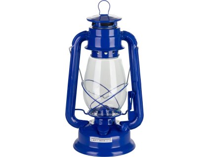 Lampáš, 300 mm, petrolej, modrý  + praktický pomocník k objednávke