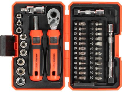 Sada skrutkovačov Strend Pro Premium, 38 dielna, torx + ploché + Phillips  + praktický pomocník k objednávke