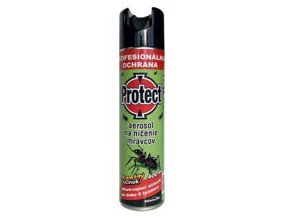 Sprej PROTECT, aerosol, na ničenie mravcov, 400ml,  + praktický pomocník k objednávke