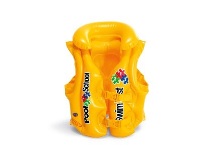 Vesta Intex. 58660, Pool School Deluxe, detská, nafukovacia, do vody, 3-6 rokov, 50x47 cm  + praktický pomocník k objednávke