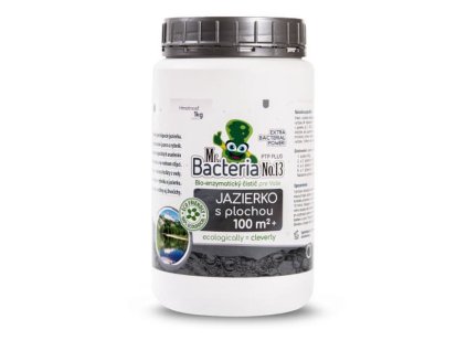 Aktivátor Mr.Bacteria No.13, pre jazierka s plochou 100m2+ , 1000 g  + praktický pomocník k objednávke