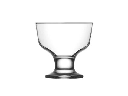 Pohár Destina, LAV, sklenený, na zmrzlinu a dezert, 285 ml, 98x93 mm, .  + praktický pomocník k objednávke