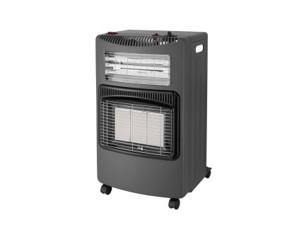 Ohrievač Strend Pro DA-201QAF 4,2kW + 1,2kW, + plynová hadica a regulátor plynu, 3v1, plynový, elektrický, s ventilátorom, skladací  + praktický pomocník k objednávke