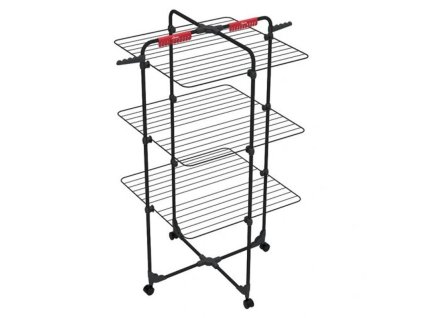 Sušiak na prádlo Vileda Mixer 3, na bielizeň, čierny, skladací, 30 m  + praktický pomocník k objednávke