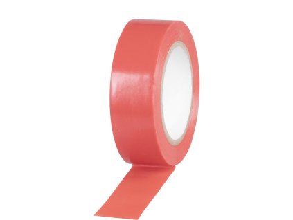 Páska Strend Pro, 19 mm, L-10 m, max. 80.C, 40,0 kV/mm, červená, izolačná, lepiaca, PVC, bal. 10 ks  + praktický pomocník k objednávke