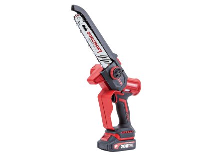 Píla Worcraft CHS-S20LiBDM ShareSYS, bezuhliková, 20V Li-ion, 8" reťaz, mini reťazová, SET v kufri  + praktický pomocník k objednávke
