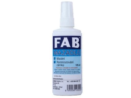 Mazadlo na zámky FAB 115 ml  + praktický pomocník k objednávke
