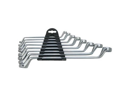 Sada kľúčov Strend Pro HR32581 8 dielna, Cr-V, 6-22 mm, očkové, vyhnuté 75.  + praktický pomocník k objednávke