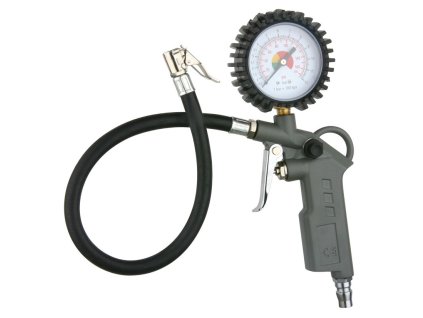 Pištoľ Airtool TG-11, s manometrom, plnič na pneumatiky na kompresor  + praktický pomocník k objednávke