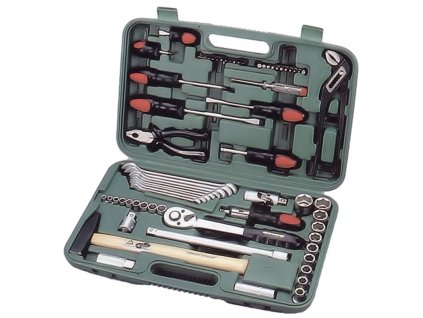 Sada náradia HONITON 4000730 73 dielna, 1/4" + 1/2"  + praktický pomocník k objednávke