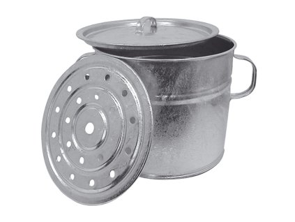 Hrniec Kovotvar 15 lit., Zn, parák  + praktický pomocník k objednávke