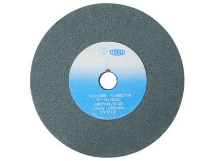 Kotúč Tyrolit 417856, 175x20x20 mm, 49C80K9V40 (zrnitosť 80), brúsny  + praktický pomocník k objednávke