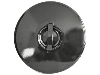 Pokrievka na kotlík Thorma 60 lit., smaltovaná, čierna  + praktický pomocník k objednávke