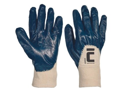 Rukavice HARRIER 10/XL, bavlnené, polomáčané  + praktický pomocník k objednávke