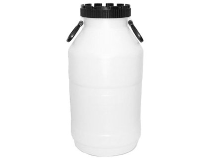 Barel JPP 20 lit. širokohrdlý plastový sud na kvasenie, pitnú vodu, hrdlo 145 mm, HDPE, 44,5 cm  + praktický pomocník k objednávke