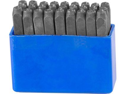 Razidla abeceda HR59103, výška písma 3 mm, písmenková, 27 ks  + praktický pomocník k objednávke