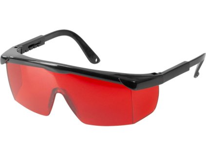 Okuliare Safetyco B507, červené, ochranné, nastaviteľné  + praktický pomocník k objednávke