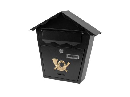 Schránka ROMANTIC, 360x355x100 mm, poštová, hnedá  + praktický pomocník k objednávke