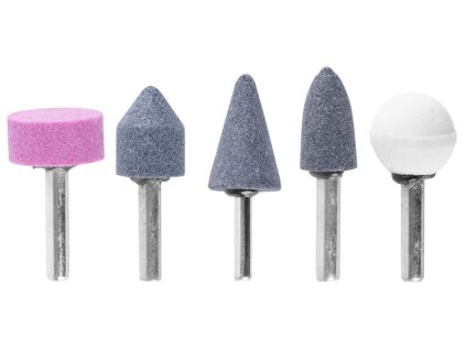 Sada brúsnych teliesok Strend Pro RGT1005, 5 dielna, so stopkou  + praktický pomocník k objednávke