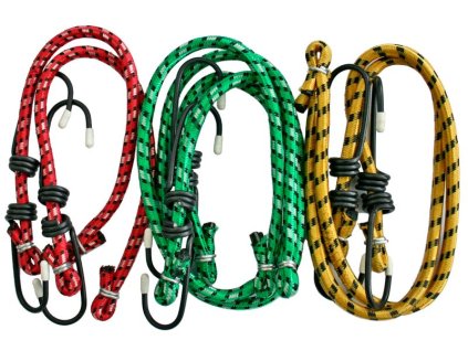 Guma upínacia Strend Pro LB332, 8 mm, 2x 30-50-60 cm, s oceľovými háčikmi  + praktický pomocník k objednávke