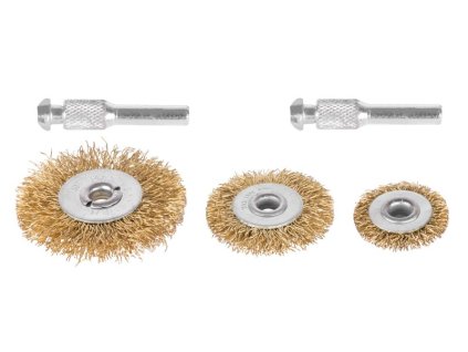 Kefa na brúsenie Tigerlion 9033 okružná, vlnitá, 3-dielna sada kief, so stopkou  + praktický pomocník k objednávke