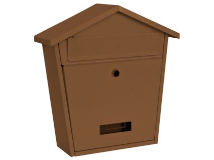Schránka MODERN A 365x365x133 mm, poštová, hnedá  + praktický pomocník k objednávke
